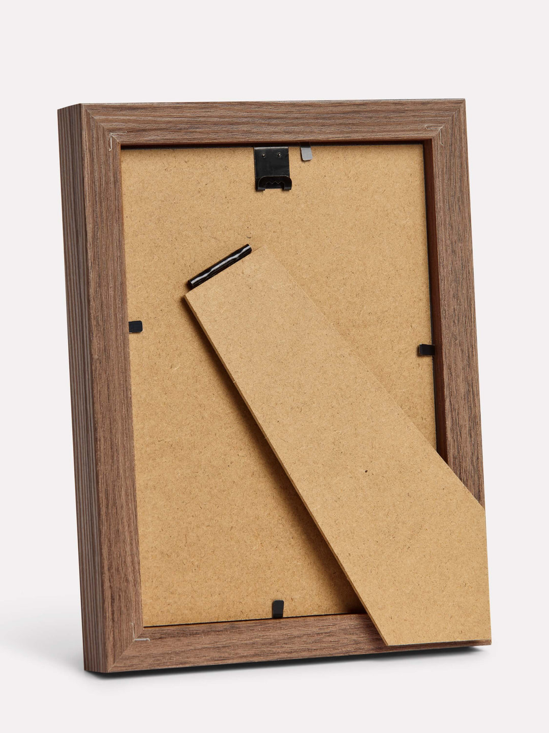 Bevelled Frame, Walnut, 13x18 cm - Back view