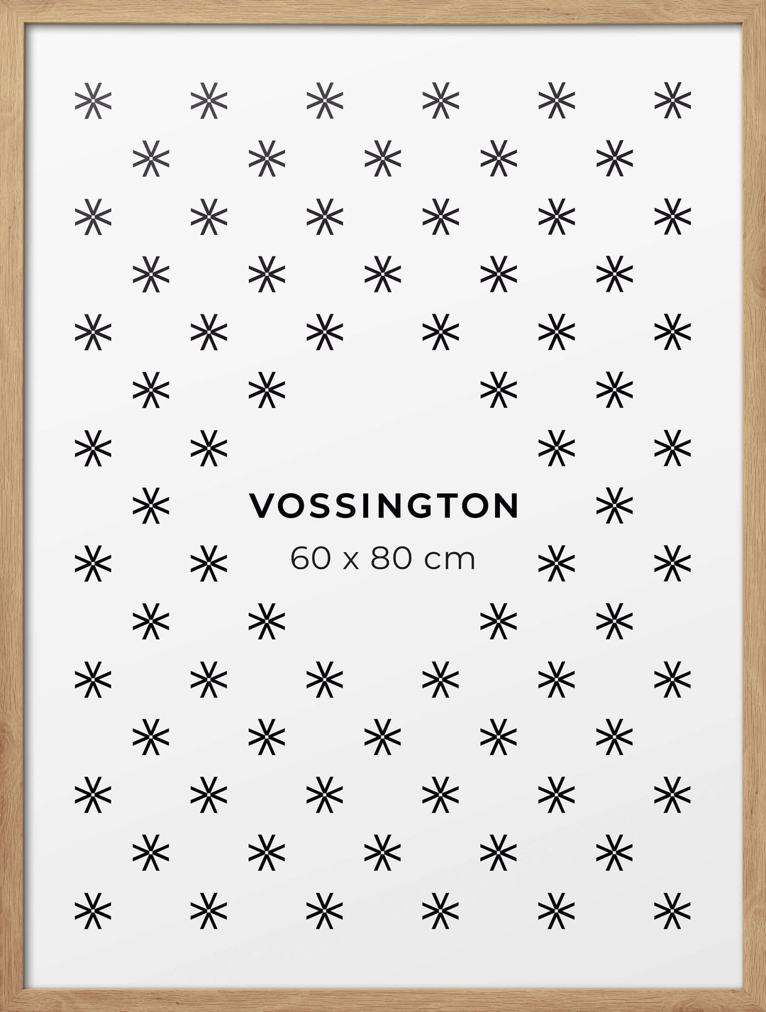 Cornice classica, Rovere, 60x80 cm - Vossington