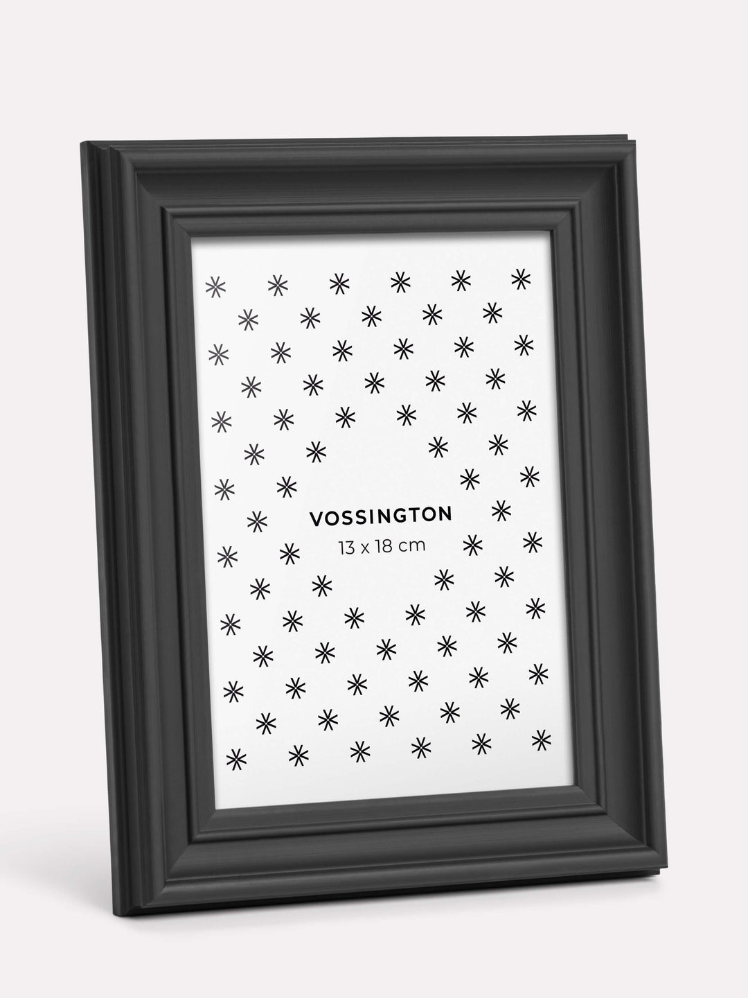 Decorative Frame, Black, 13x18 cm - Side view