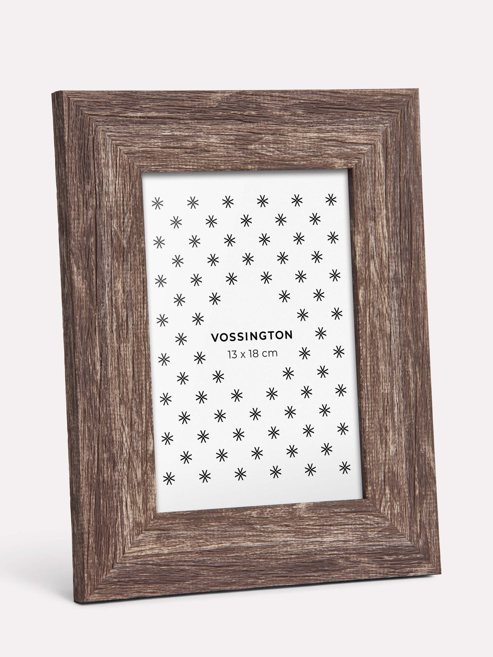Rustic Frame, Brown, 13x18 cm - Side view